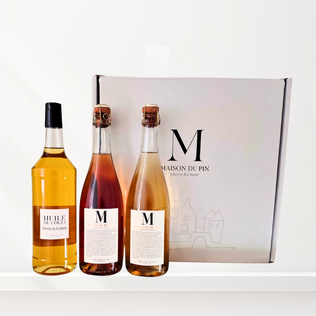 Coffret 3 bouteilles "Bulles"