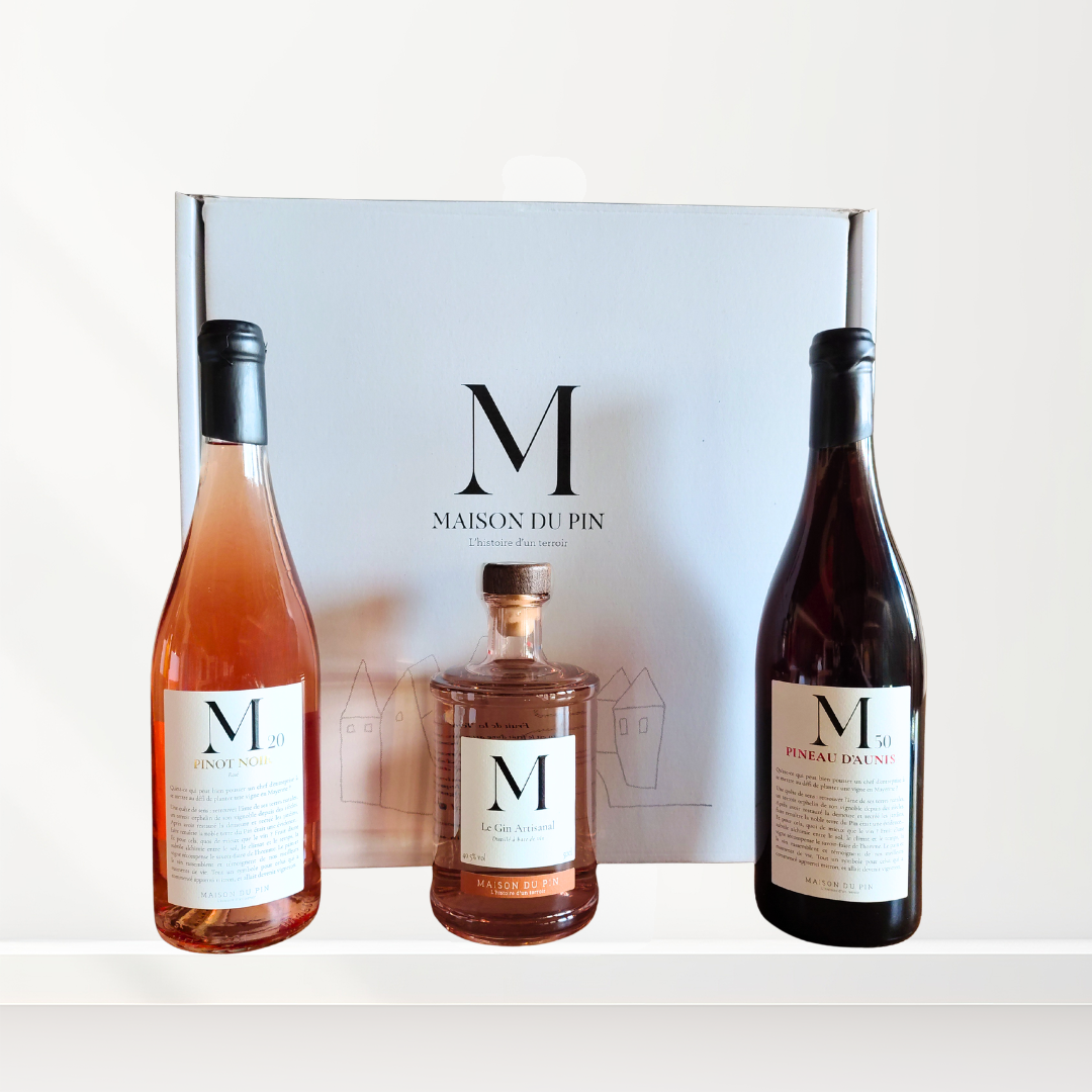 Coffret 3 bouteilles "Partage"